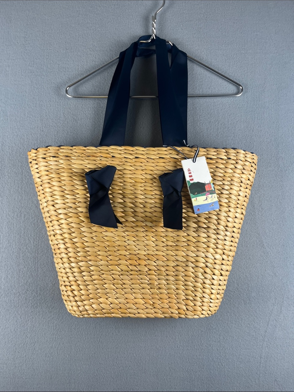 Joules Albury Straw Shopper Tote Bag
NWT